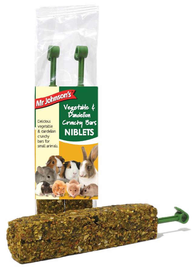 Mr Johnsons Vegetable & Dandelion Crunchy Bars 120g