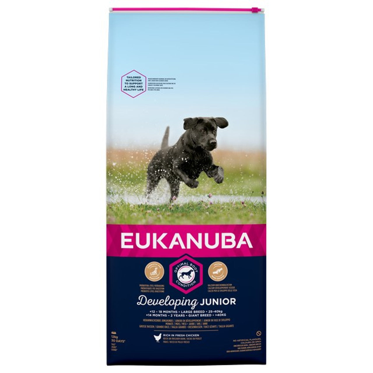 Eukanuba Developing Junior Large Breed Chicken 12kg