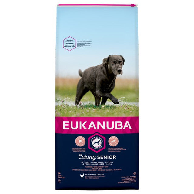 Eukanuba Caring Senior Large Breed Chicken 12kg