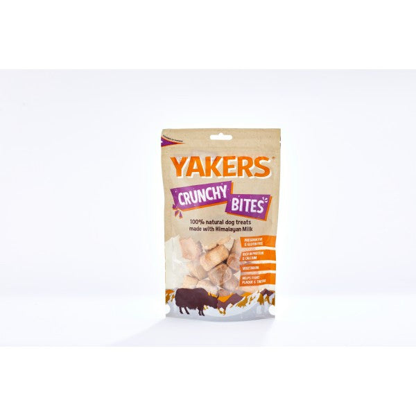 Yakers Crunchy Bites Dog Treats Natural Chew Snacks for Dogs