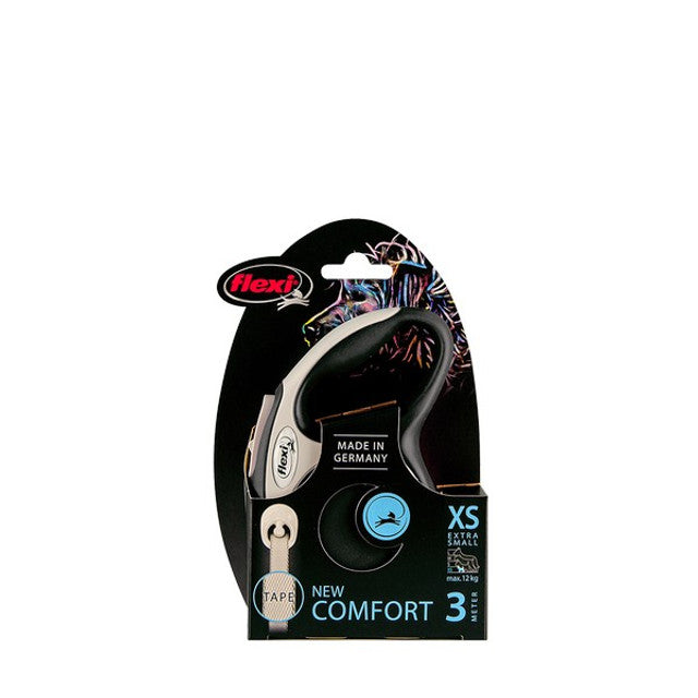Flexi New Comfort XS Tape 3m Black
