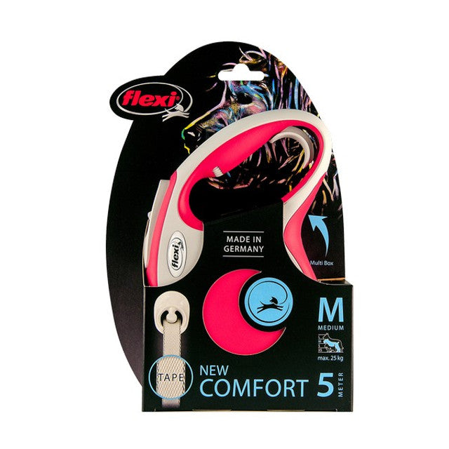 Flexi New Comfort Tape 5m Red