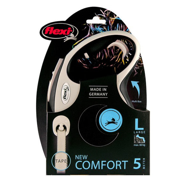 Flexi New Comfort Tape 5m Black