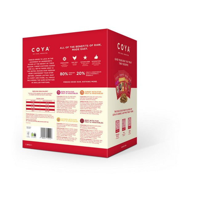 Coya Adult Dog Food - Multipack 12 x 150g
