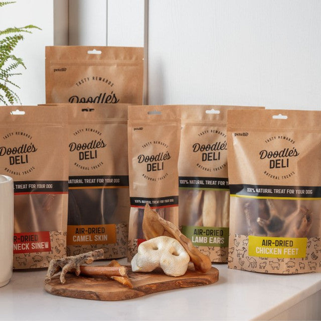 Doodles Deli Air-Dried Venison Hooves 1kg