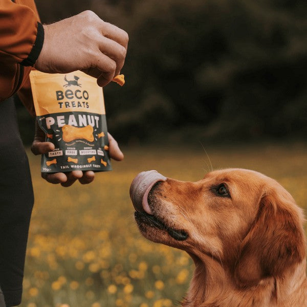 Dog Beco Peanut Treats 70g