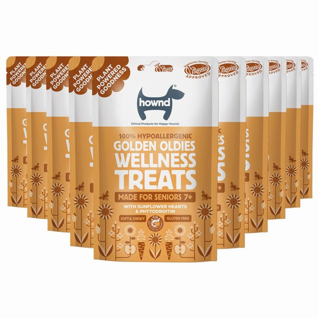 Hownd Golden Oldies Plant Based Hypoallergenic Wellness Treats 100g