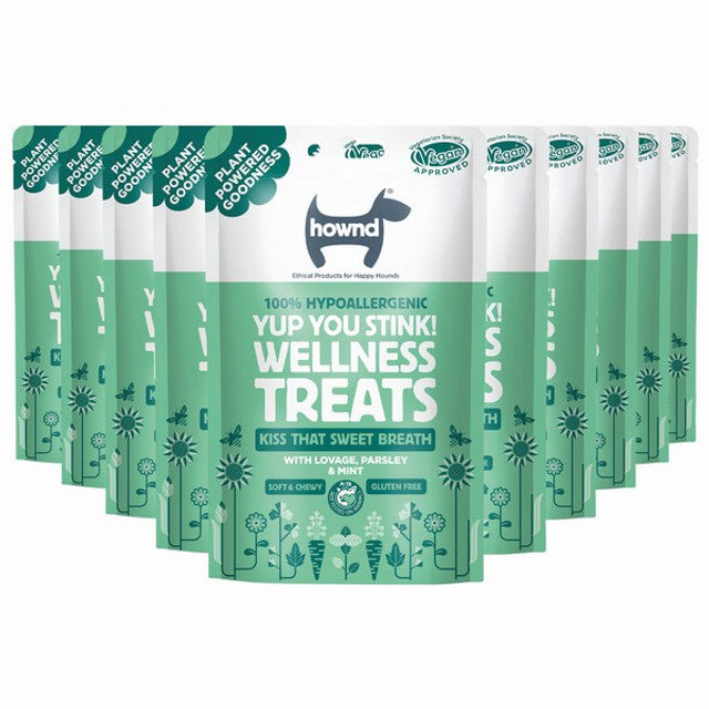 Hownd Yup You Stink! Plant Based Hypoallergenic Wellness Treats 100g