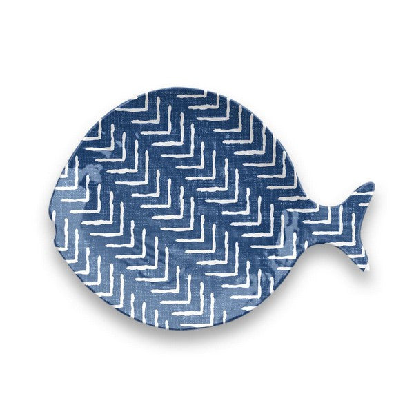Tarhong Indigo Oasis Saucer 5.2Inch 0.75 Cup Small Ceramic Pet Bowl, Durable & Stylish Tableware for Cats and Dogs