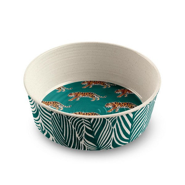 Dog-Friendly Safari Pet Bowl Tiger Tarhong