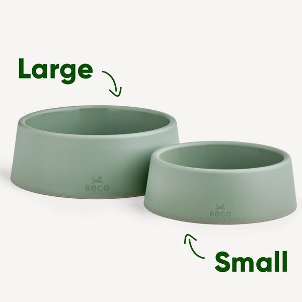 Dog Beco Steady Bowl Green, Large