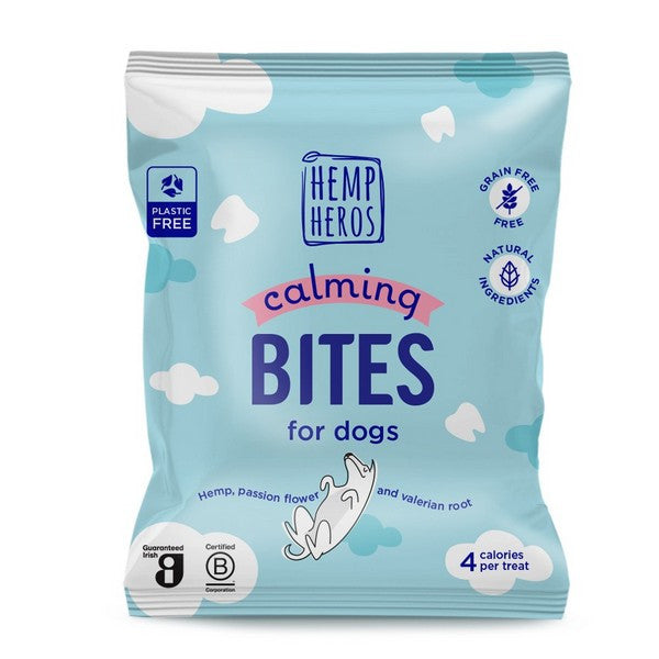 Hemp Heros Calming Dog Treats Anxiety Relief Chews 50g Cse 10