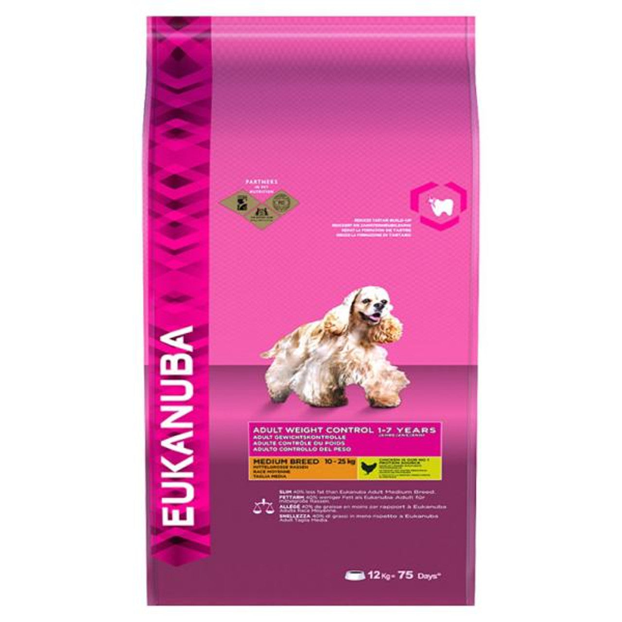 Eukanuba Adult Weight Control Medium Breed 12kg
