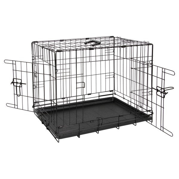 Animal Instincts Comfort Crate Large Dog Kennel Cage Durable Portable Pet Crate 77x48x57cm Size 2