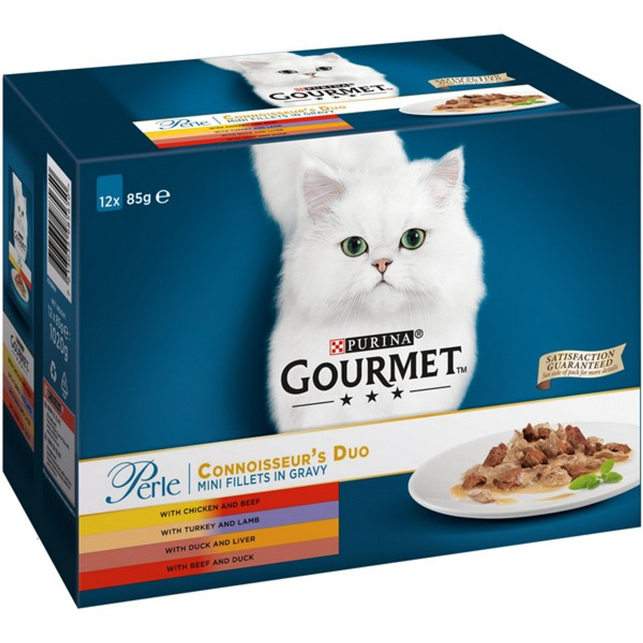 Gourmet Pearl Delicate Meat Duos 12Pk 85g Case of 4