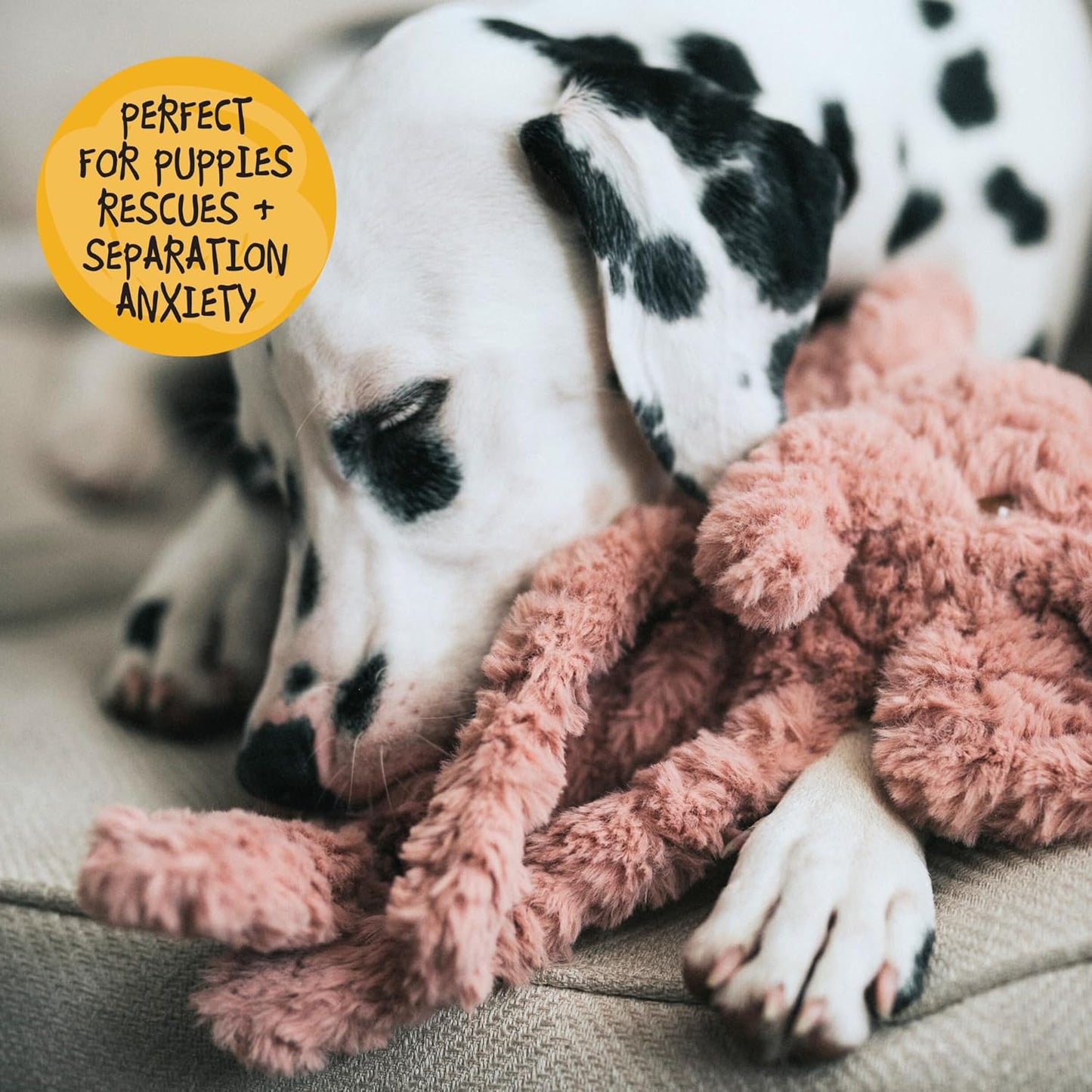 Rosewood My Dog Elephant Plush Toy Interactive Chew & Cuddle Dog Toy