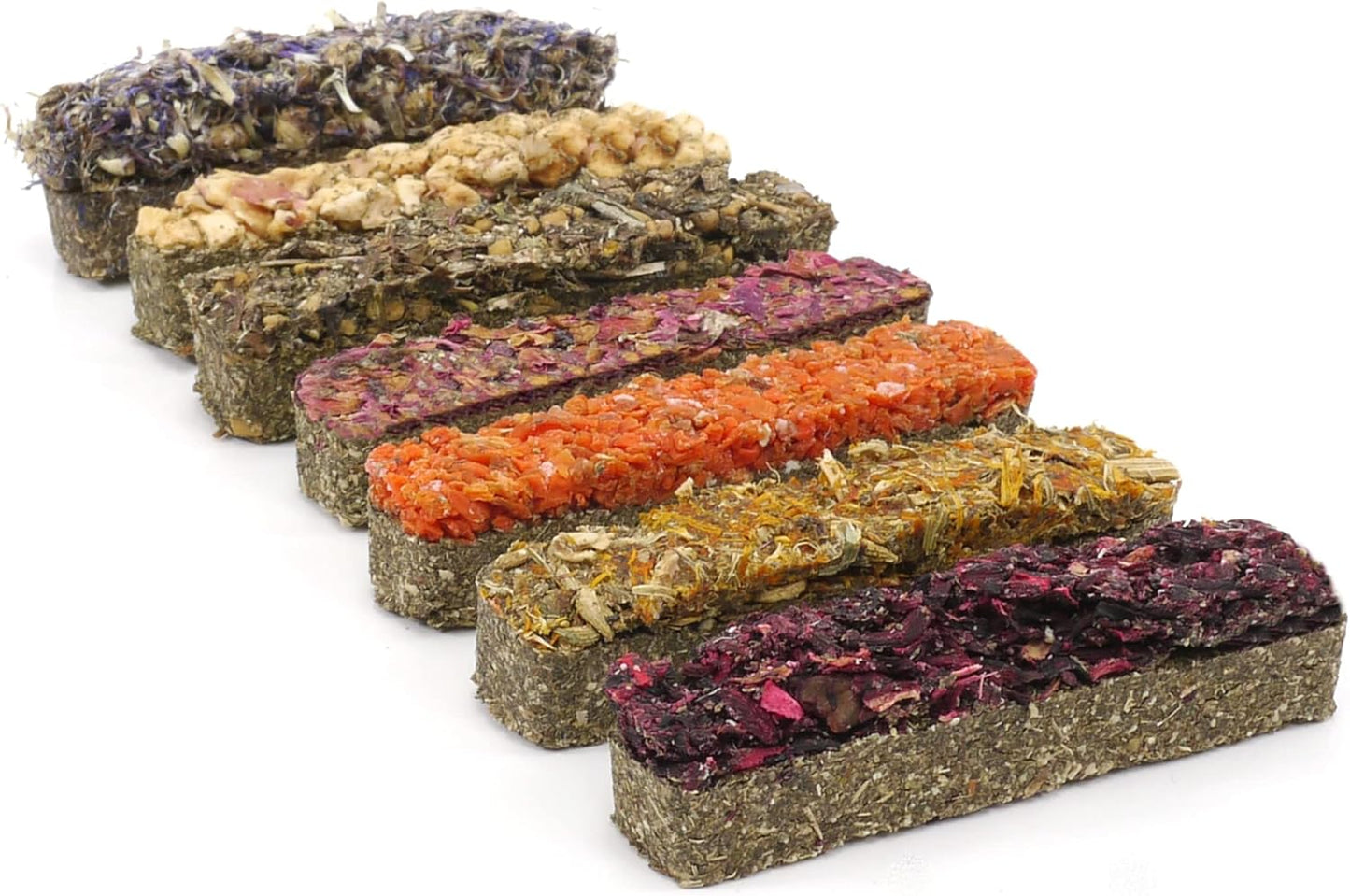 Naturals Luxury Flower, Fruit & Veg Bar Small Animal Treats, Case of 6