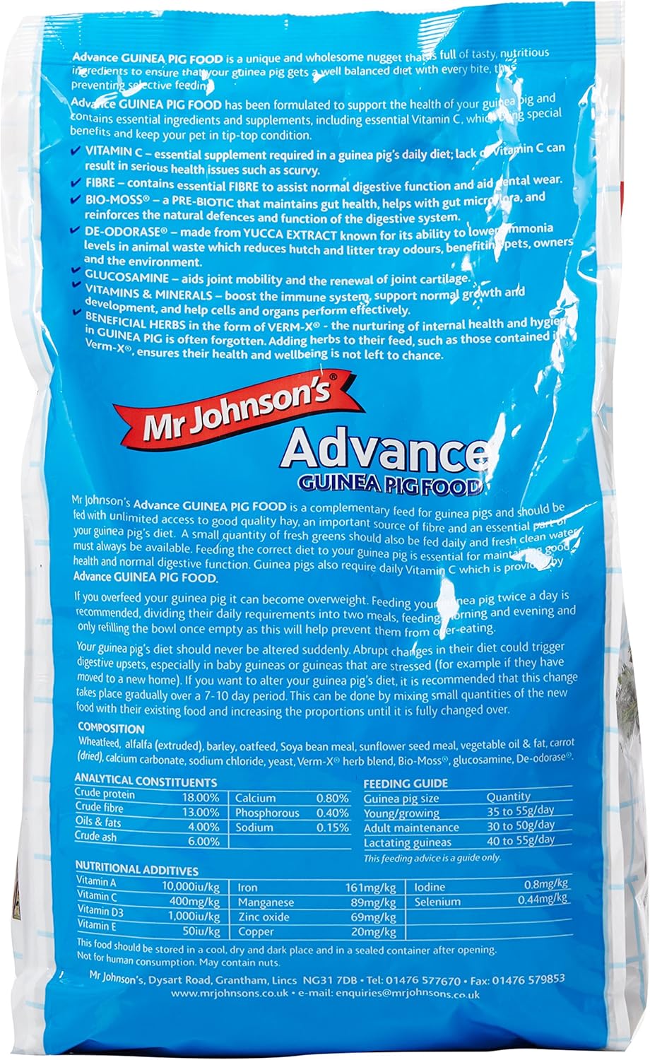 Mr Johnsons Advance Guinea Pig