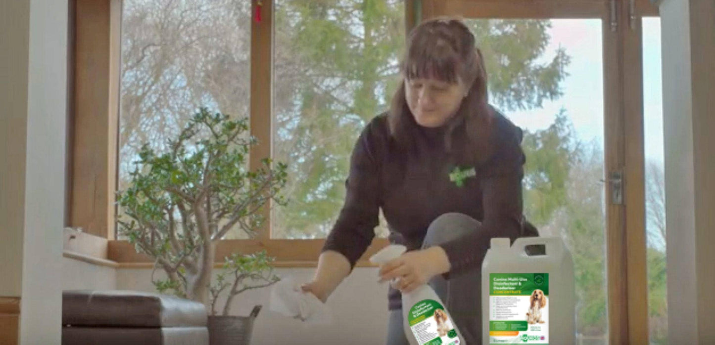 Aqueos Canine Disinfectant & Deodoriser 750ml