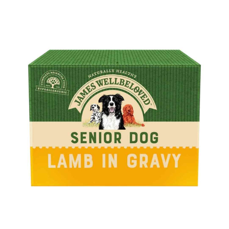 Wellbeloved Lamb and Rice Senior Dog Wet Food 10 x 150g