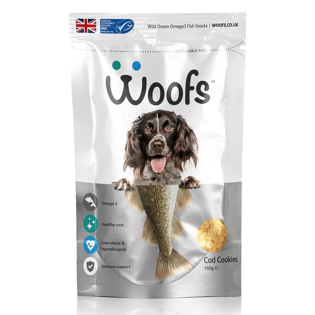 Woofs Cod Cookies Dog Treats