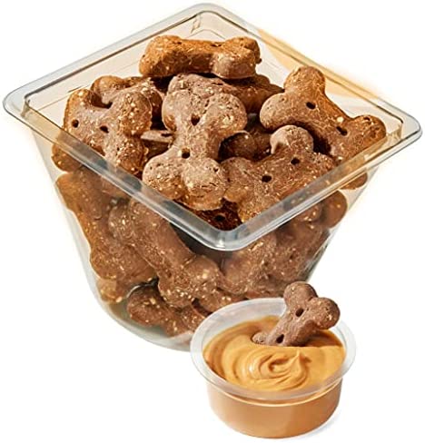 Doggie Dipper Pots Double Carob