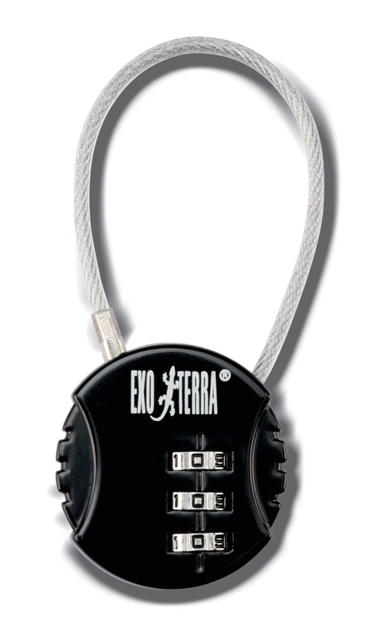 Exo Terra Glass Reptile Terrarium Combination Padlock
