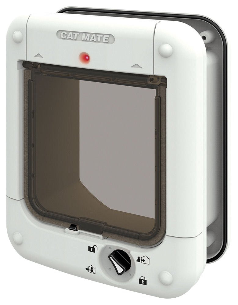 Cat Mate Microchip Cat Flap Rotary 4 - Way Locking Door