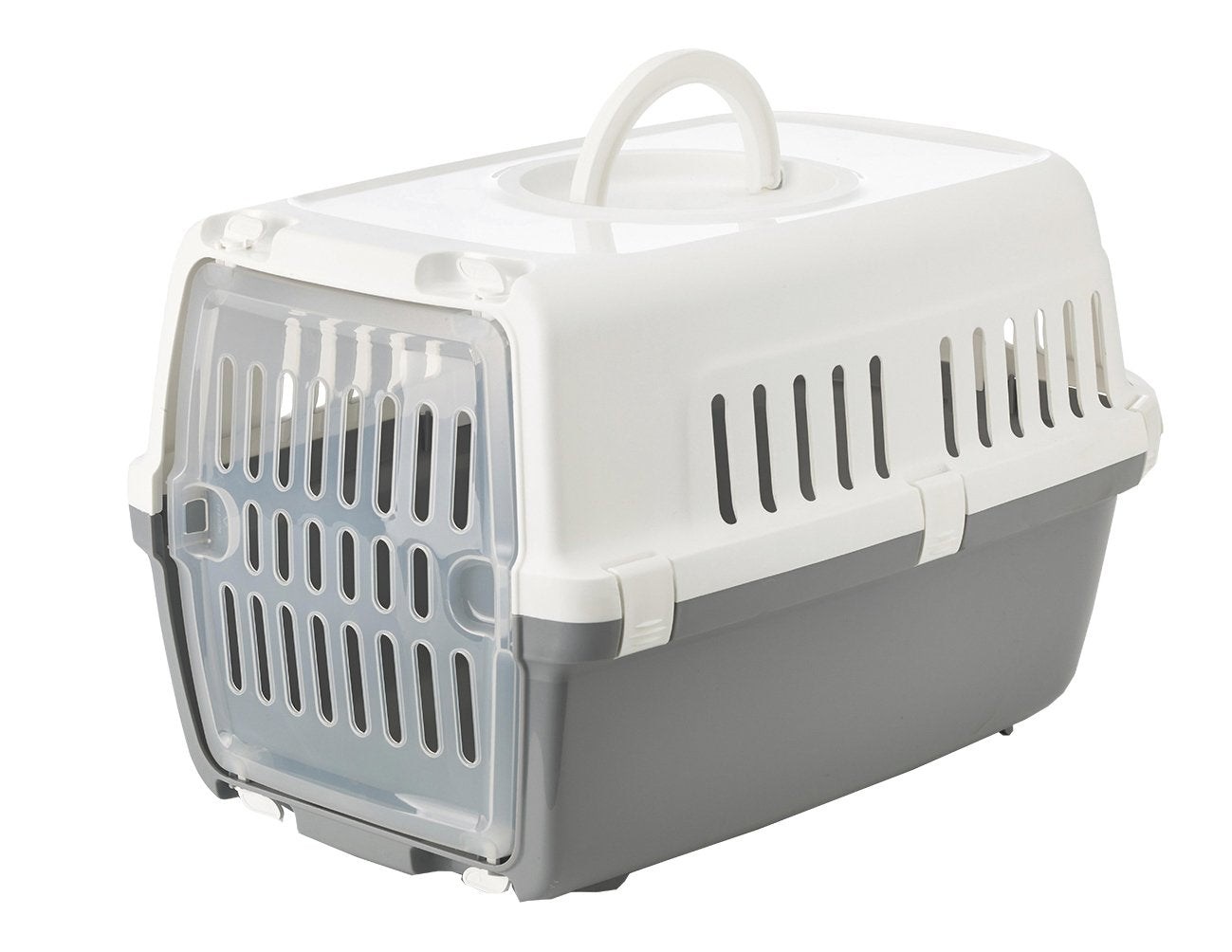 Savic Zephos 1 Carrier, White/ Cold Grey, 49.5X32.5X30Cm
