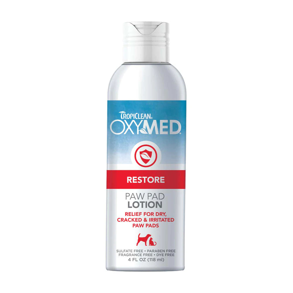 TropiClean OxyMed Restore Paw Pad Lotion For Dogs And Cats
