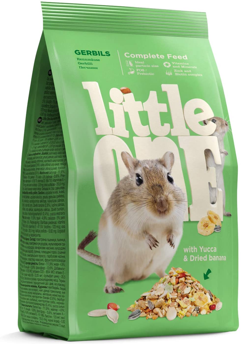 Little One Feed For Gerbil Degu Mice