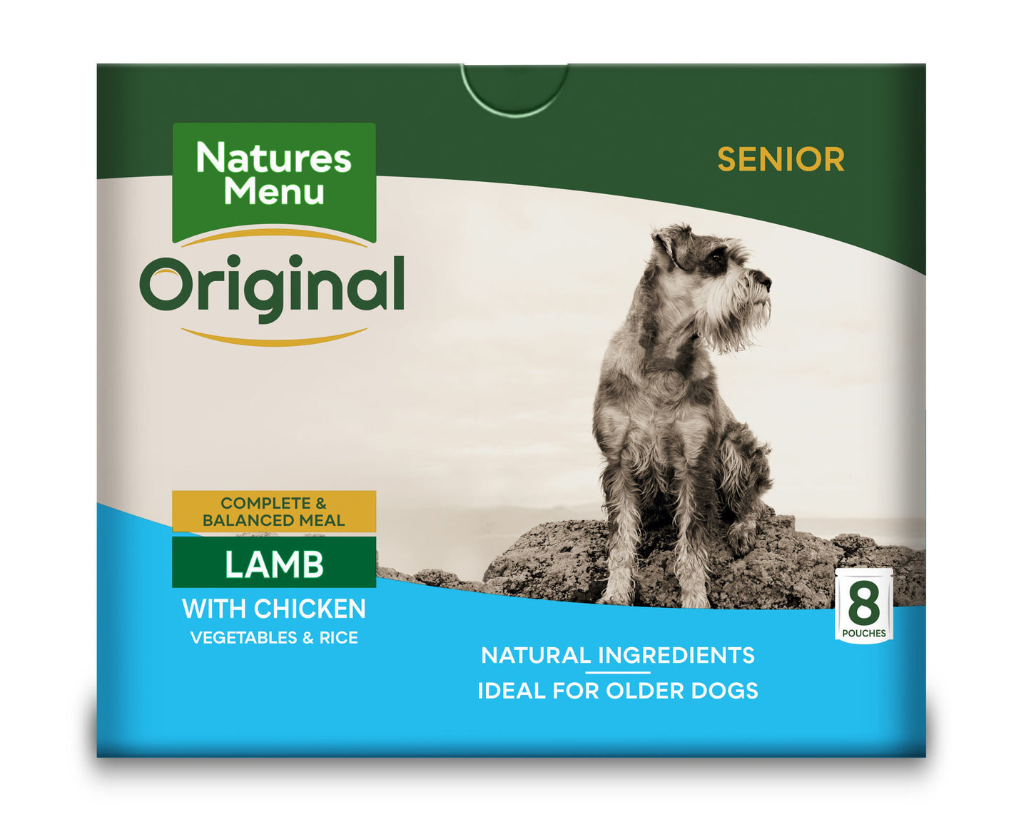 Natures Menu Dog Pouch Senior 8 Packs 300g