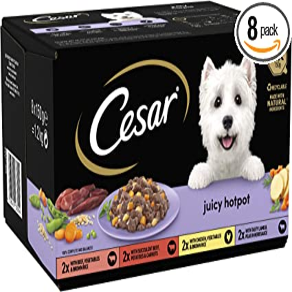 Cesar Juicy Hotpot Mixed Selection 8 x 150g