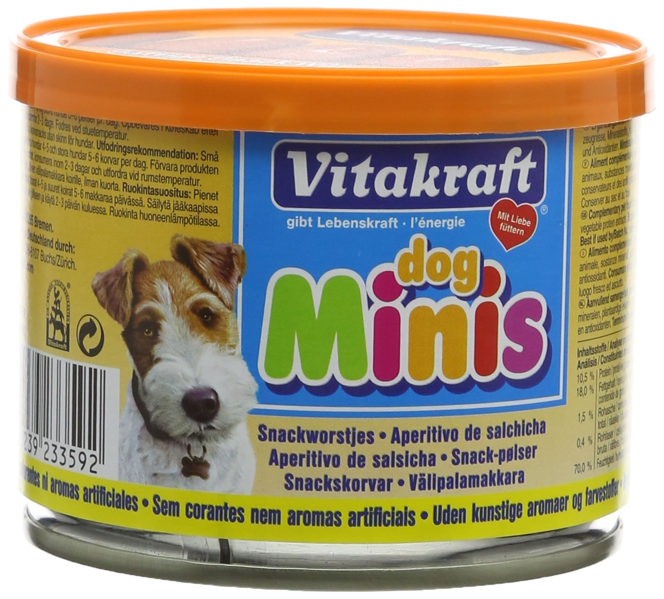 Vitakraft Minis Dog Food 200 G Can (Pack Of 12)
