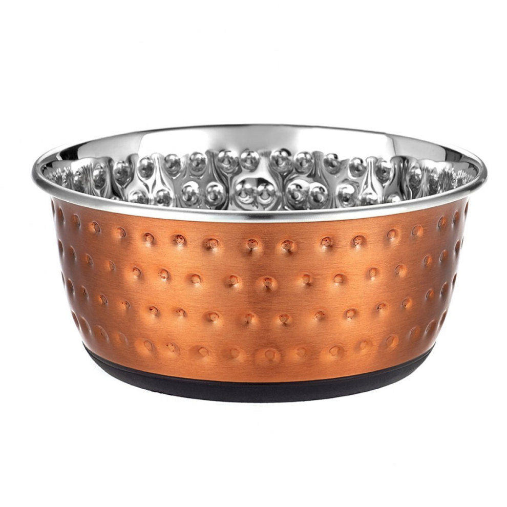 Classic Luxury Colour Embossed Dish Copper