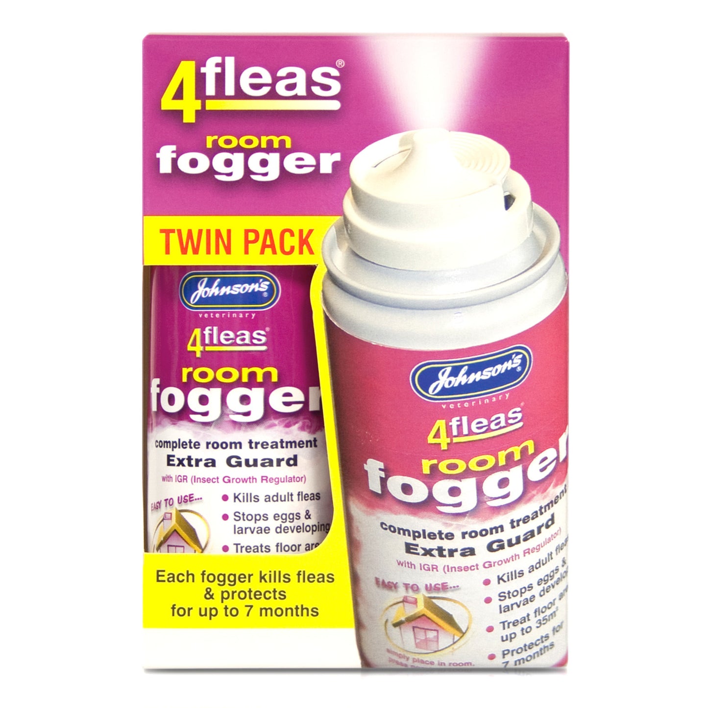 Johnson's 4fleas Room Fogger
