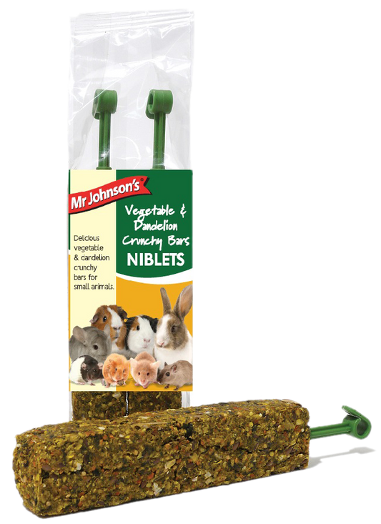 Mr Johnsons Vegetable & Dandelion Crunchy Bars 120g