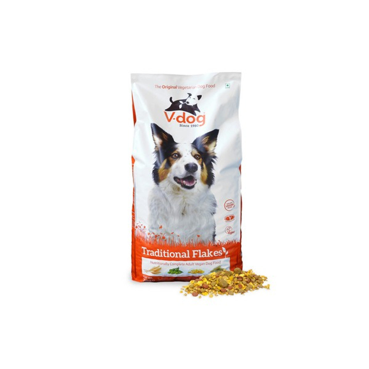 V-Dog Traditional Flake (Vegan) 15kg