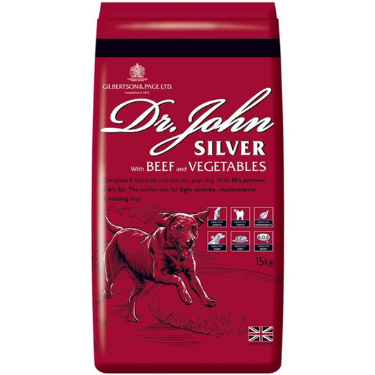 Dr John Silver with Beef and Vegetables 15kg