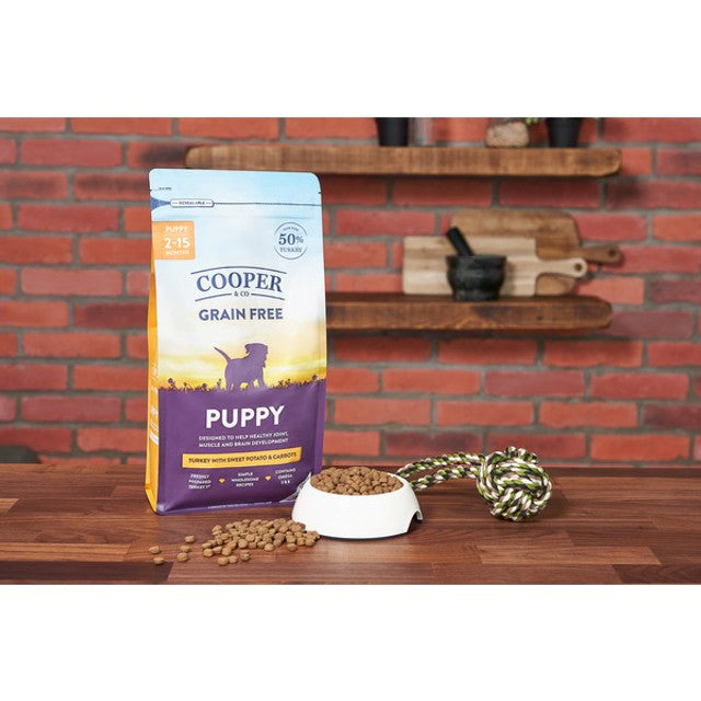Cooper & Co Puppy Turkey with Sweet Potato and Carrots 1.5kg