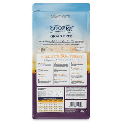 Cooper & Co Puppy Turkey with Sweet Potato and Carrots 10kg