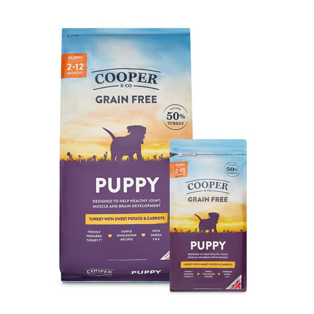 Cooper & Co Puppy Turkey with Sweet Potato and Carrots 10kg