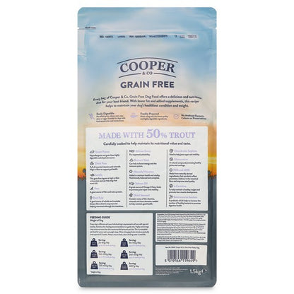 Cooper & Co Senior Trout with Sweet Potato and Seaweed 1.5kg