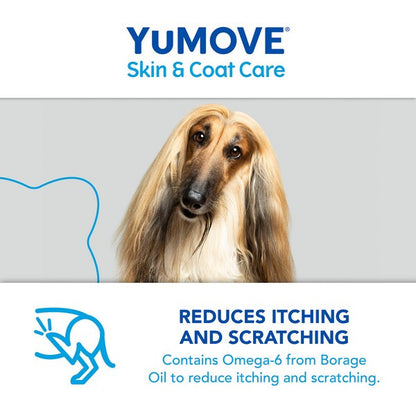 YuMOVE Skin & Coat Care Dog Supplement Itch Relief & Healthy Coat Support for Adult Dogs 250ml