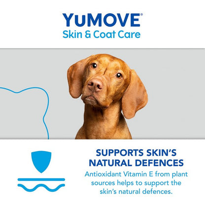 YuMOVE Skin & Coat Care Dog Supplement Itch Relief & Healthy Coat Support for Adult Dogs 250ml