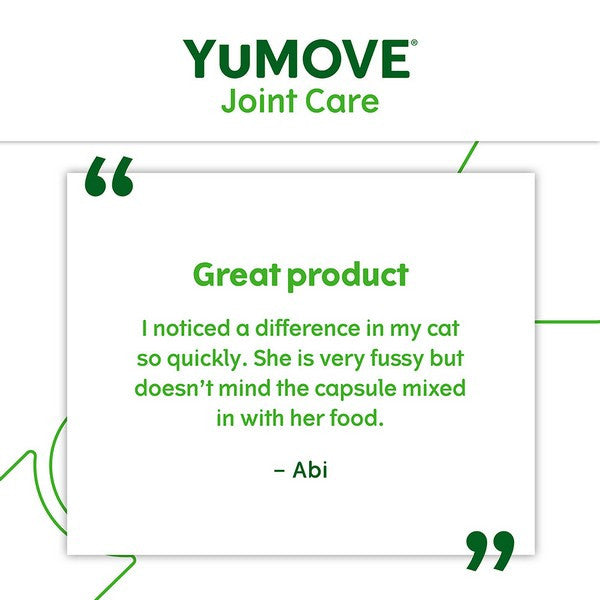 YuMOVE Joint Care for Cats Hip & Joint Supplement, Mobility Support 60 Pack