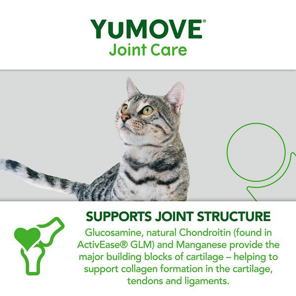 YuMOVE Joint Care for Cats Hip & Joint Supplement, Mobility Support 60 Pack