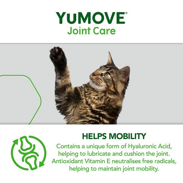YuMOVE Joint Care for Cats Hip & Joint Supplement, Mobility Support 60 Pack