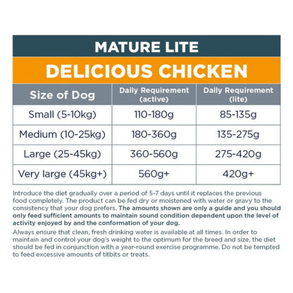Autarky Mature Lite Chicken 12kg