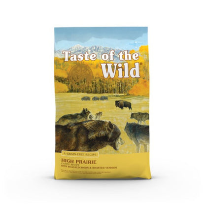 Taste of the Wild Grain-Free High Prairie Dry Dog Food 2kg Premium Canine Nutrition